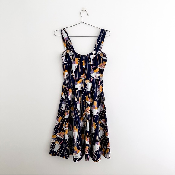 Modcloth Emily & Fin Fit & Flare Ice Cream Sundae Dress - Picture 7 of 10